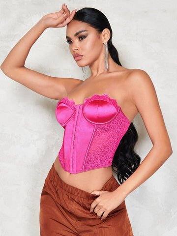 Satin Tube Top