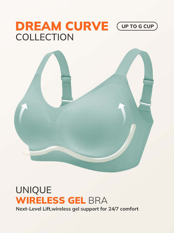 Plus Wireless Lounge Bra LightGreen