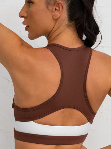 Colorblock Shock Proof Sports Bra