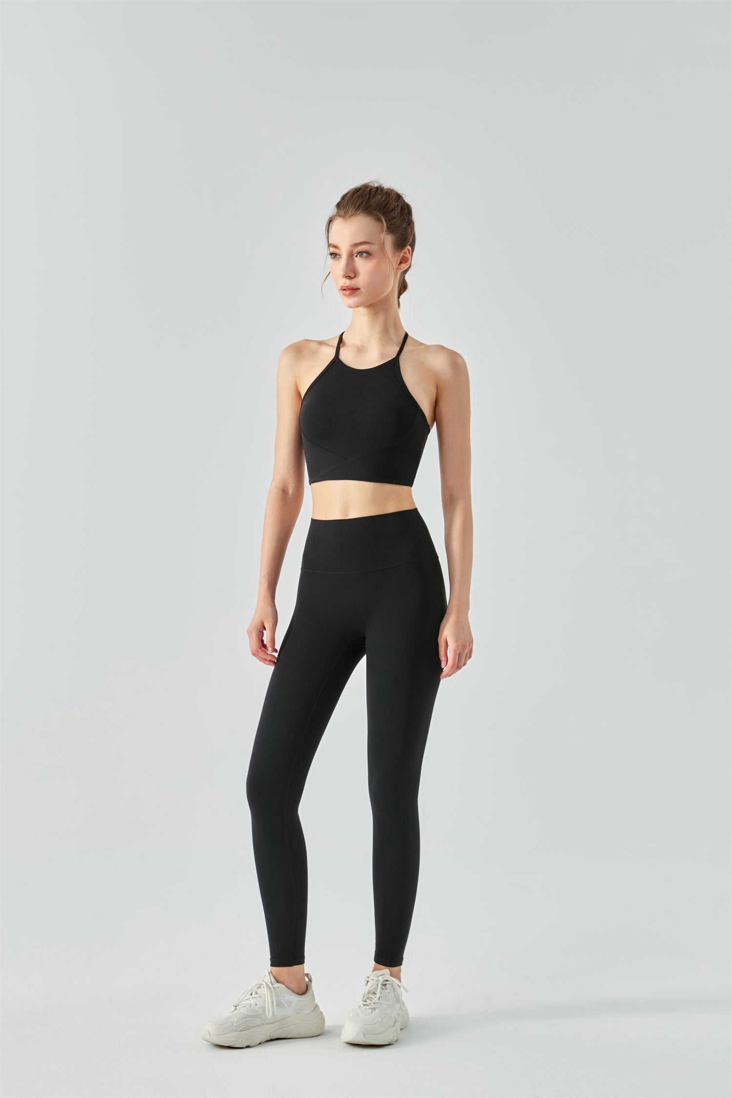 High Neck Yoga Tank Top