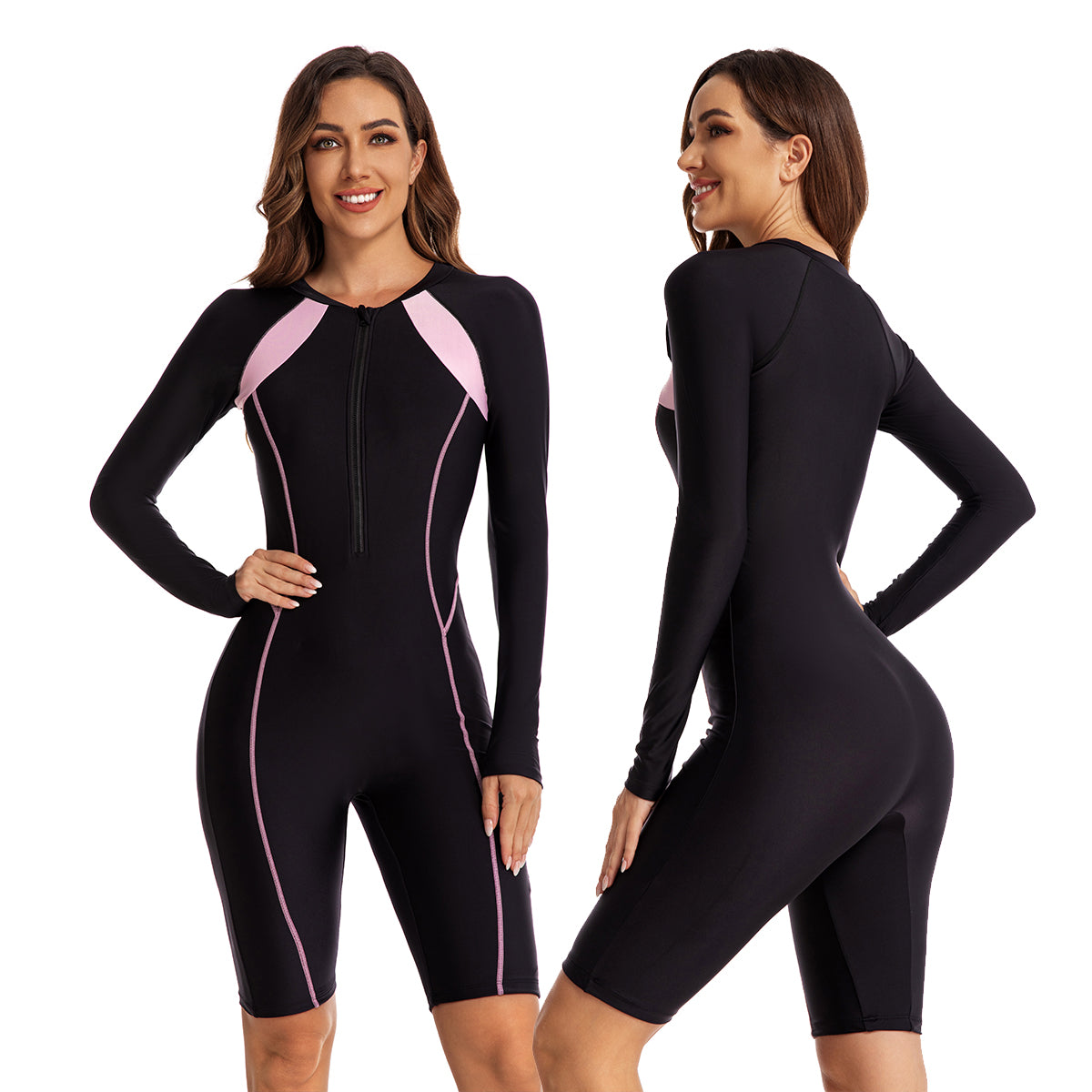 Rash Guard for with Zipper and Padding