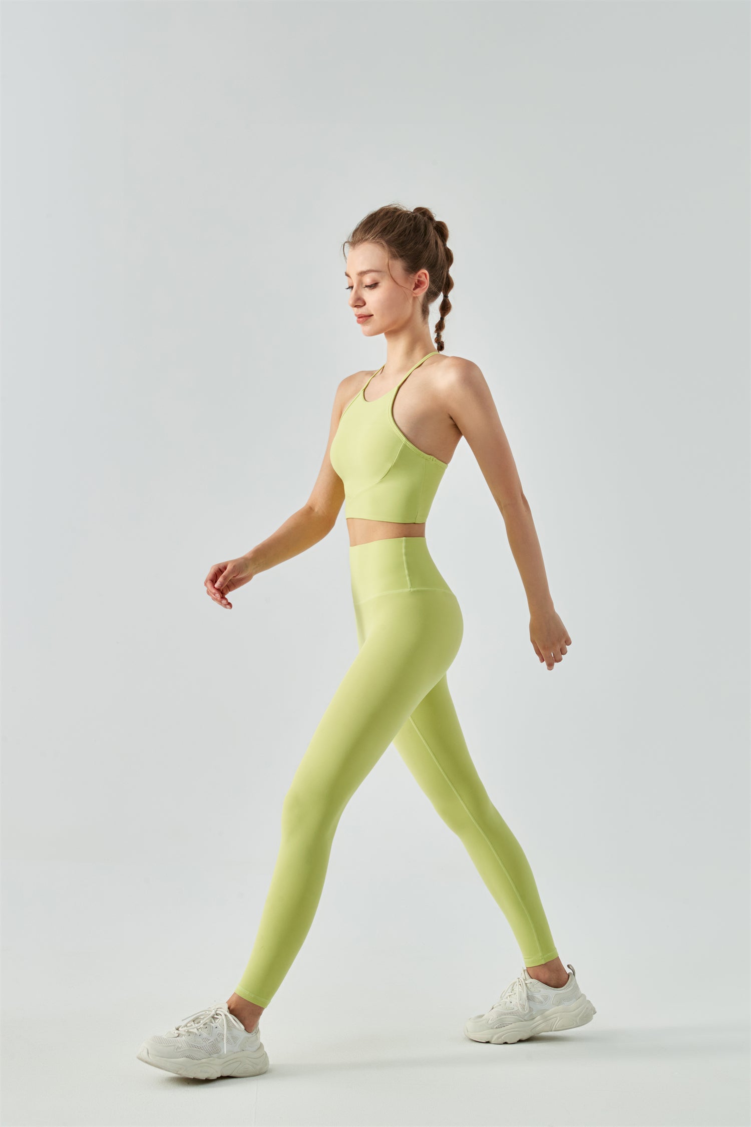 High Neck Yoga Tank Top