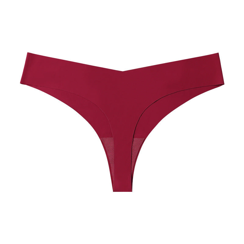 Seamless No Show Panty Thong Underwear