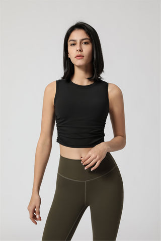 Ruched Tank Top - Fania