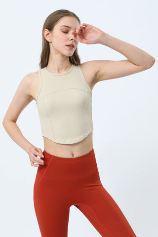 Curved Hem Yoga Tank Top