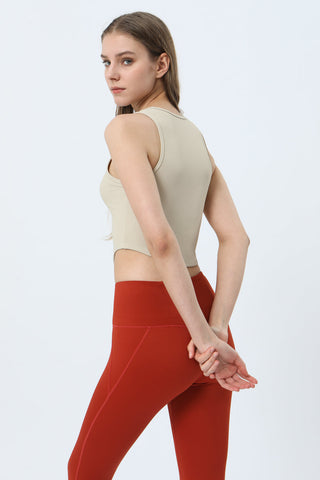 Curved Hem Yoga Tank Top