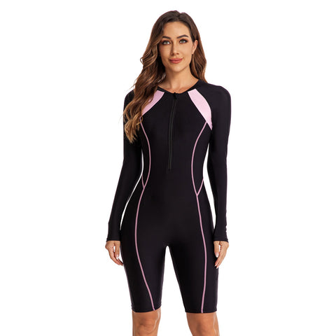 Rash Guard for with Zipper and Padding