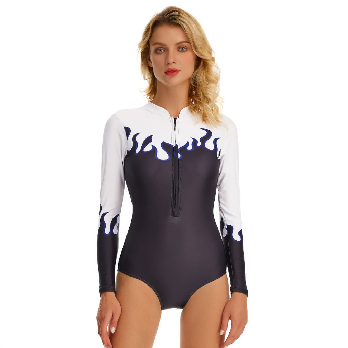 Surf-Badeanzug, einteiliger Rashguard