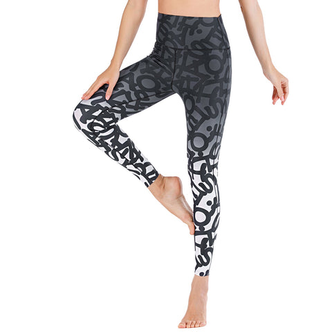 Pantalones de yoga suaves de cintura alta y leggings de entrenamiento de longitud completa