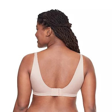 Underarm and Back-Smoothing Comfort Wireless Lightly Lined T-Shirt Bra Linen
