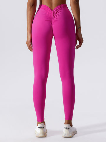 Virale V-Back-Butt-Scrunch-Leggings 