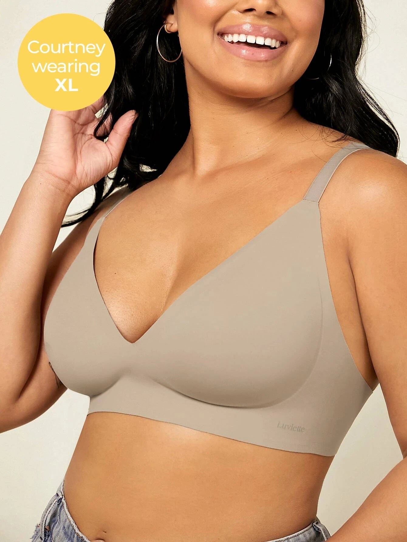 Wirefree Smooth Plunging Bra