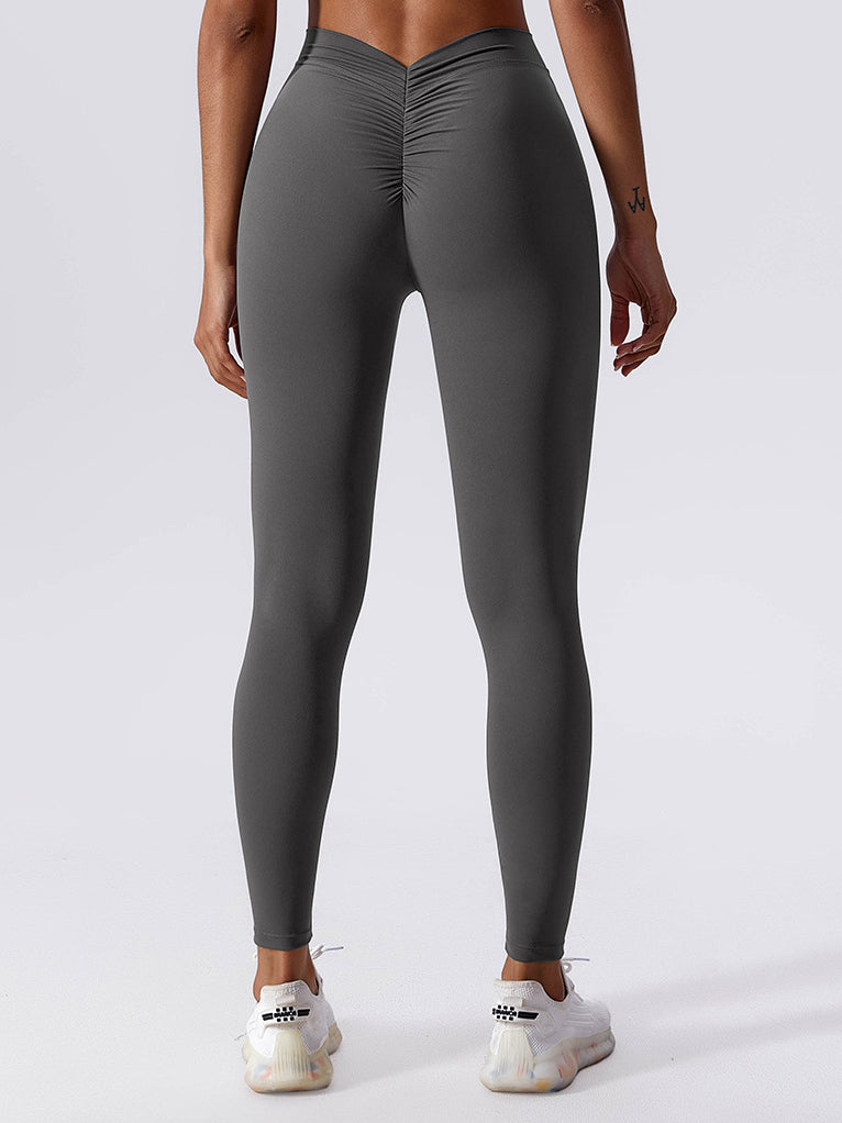 Virale V-Back-Butt-Scrunch-Leggings 