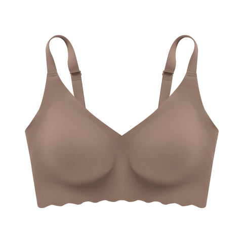 Rippled Edge Wireless Bra