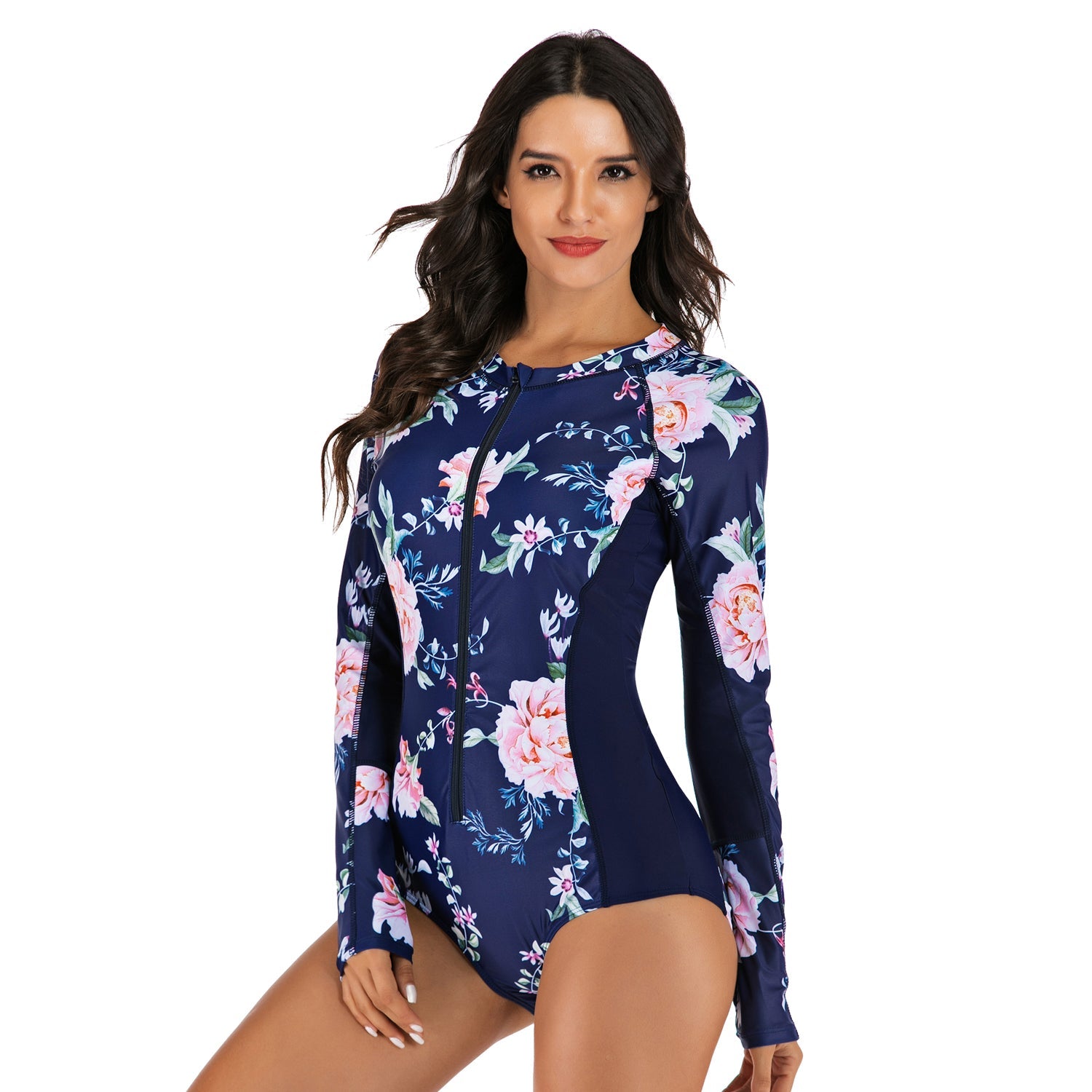 Long Sleeve Rash Guard Swimsuit Bathing Suits