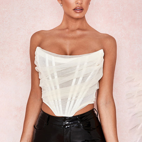 Strapless Boned Corset