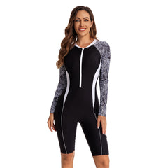 Long Sleeve One Piece Bathing Suit