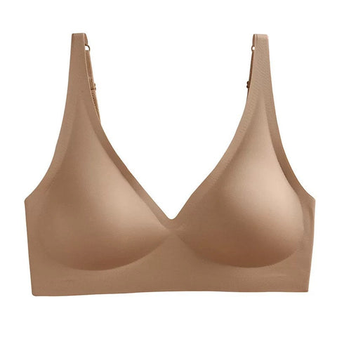 Sujetador push-up básico triangular sin aros