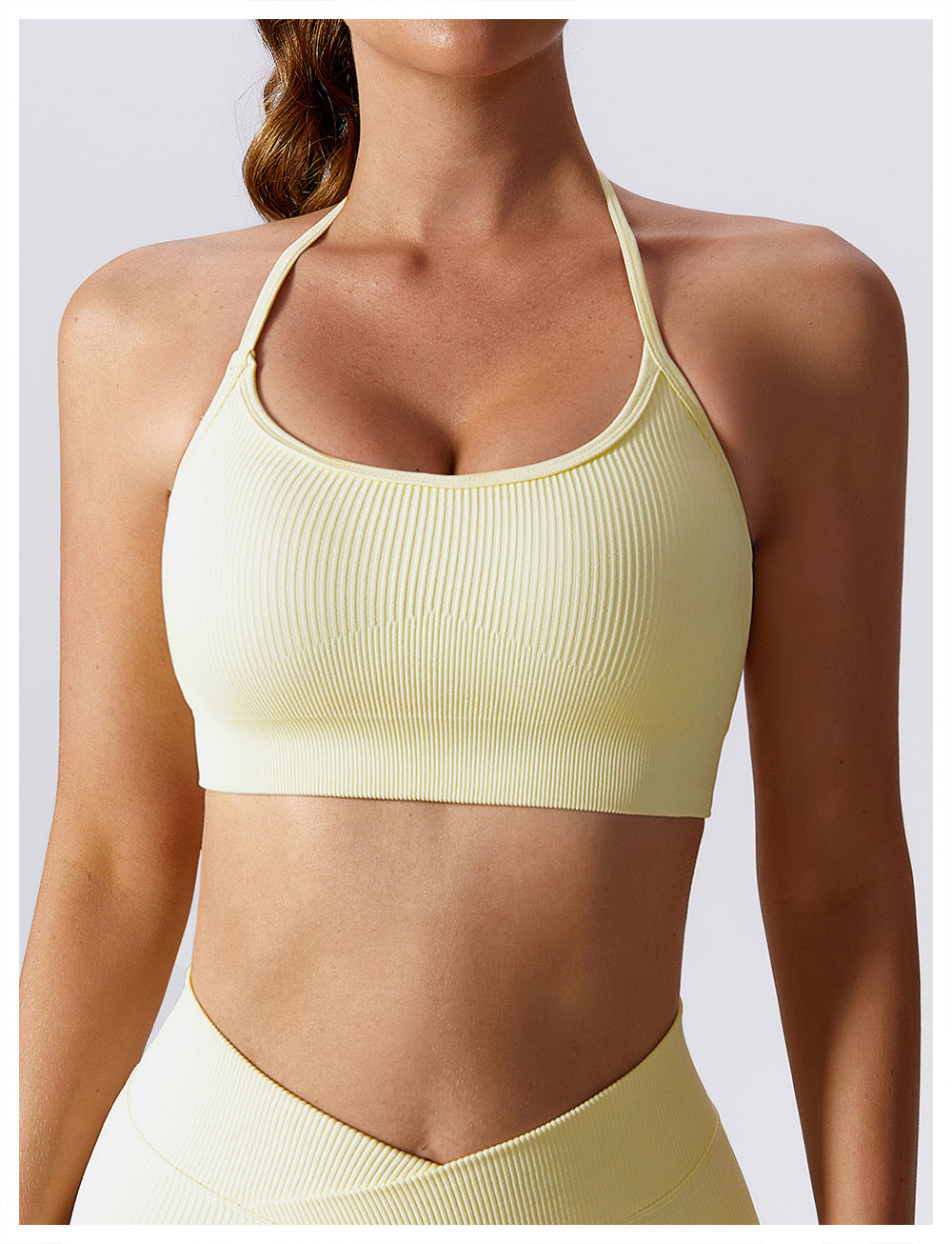 Live In Rib T-back Medium Support Bra