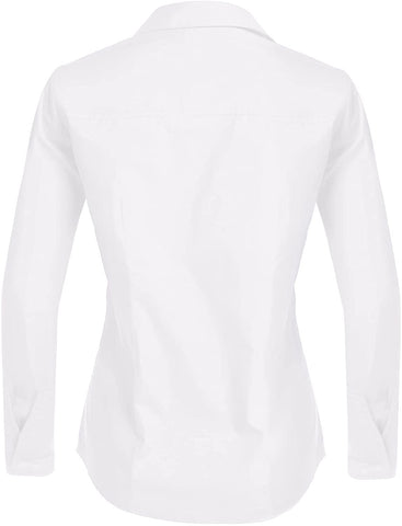 Basic Slim Fit Hemden aus Baumwolle 