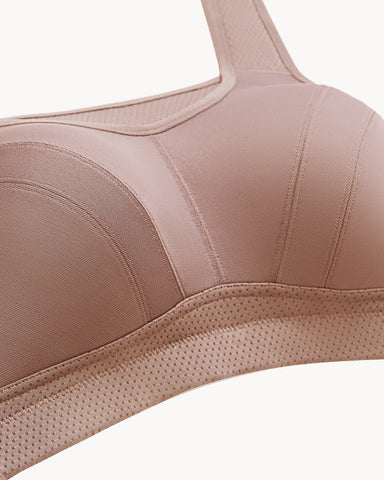 Solid Absorb Breathable Sports Bra