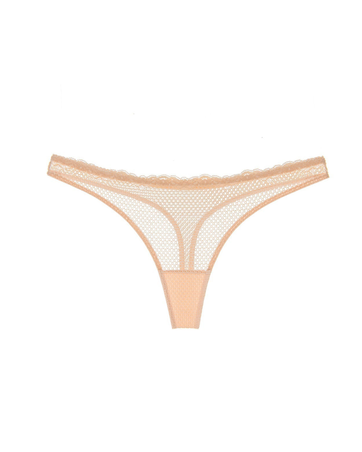 Mid-Waisted Breathable Thongs