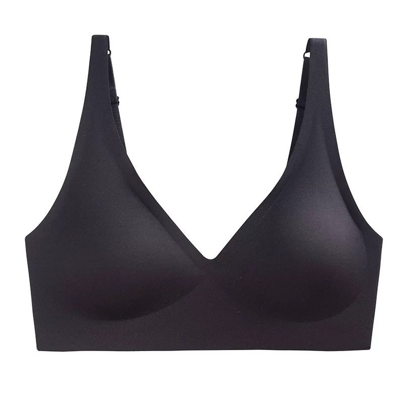 Sujetador push-up básico triangular sin aros