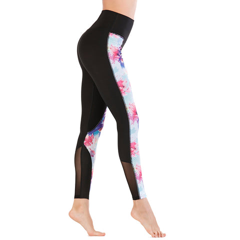 Yoga Pants Printing High Waist Exercise Leggings