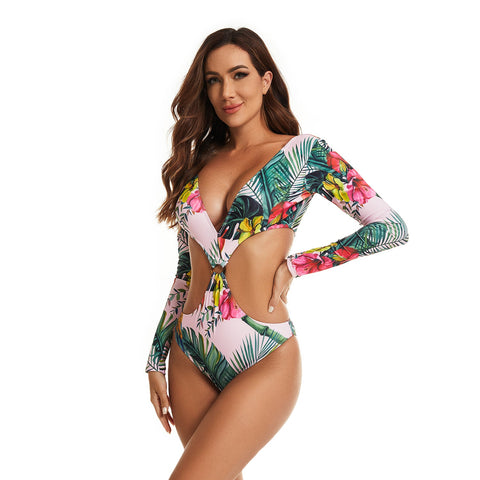 Traje de baño de manga larga Rash Guard