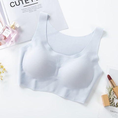 Ice Silk Breathable Wireless Tank Bra