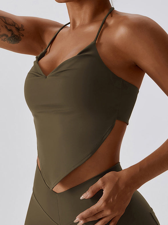 Butter Soft Halter Yoga Vest