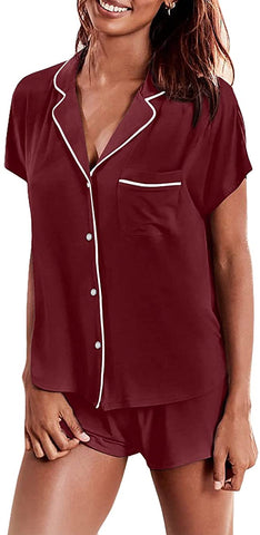 Conjunto de pijama con pantalones cortos