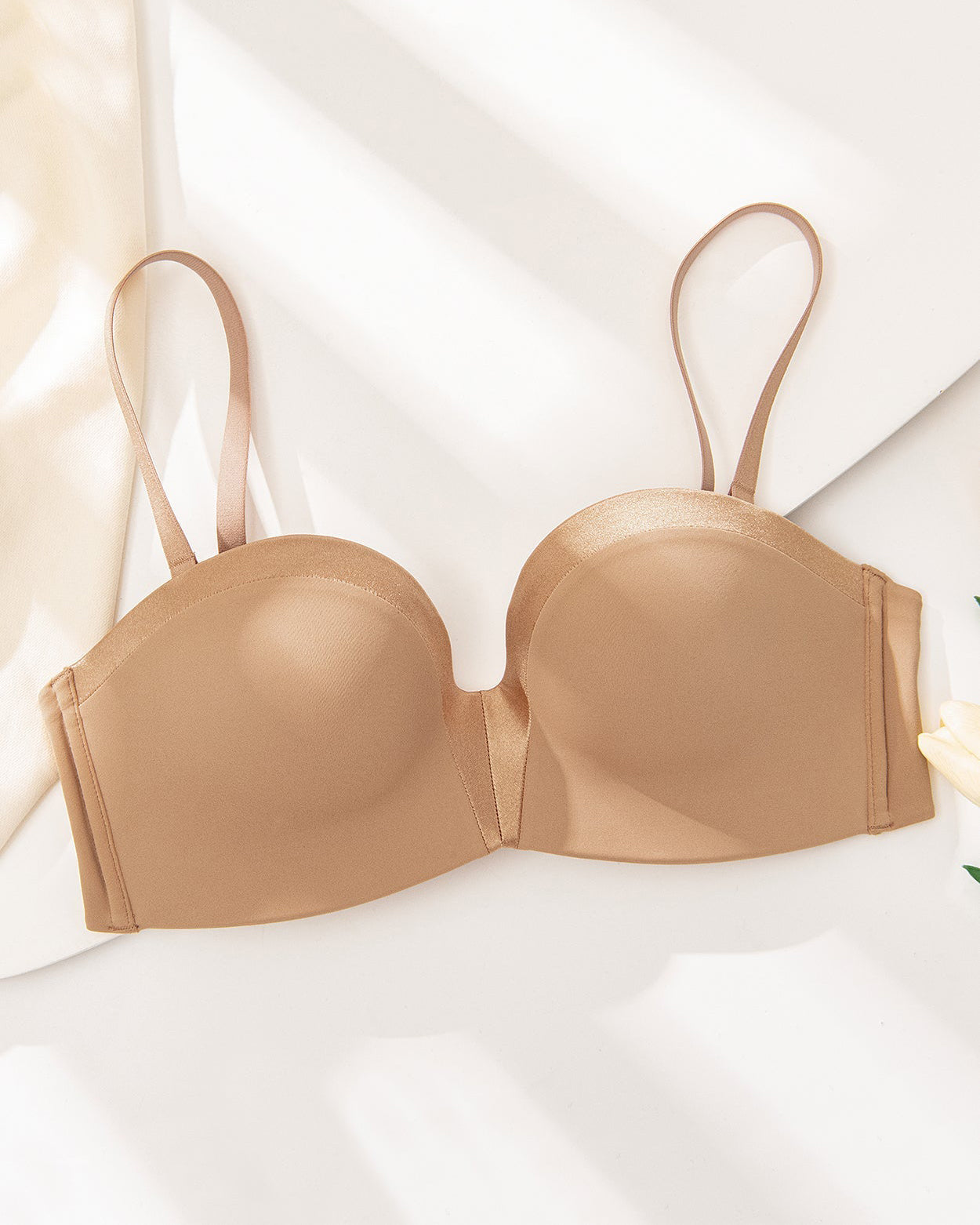 Strapless Wirefree Multiway Push Up Bra