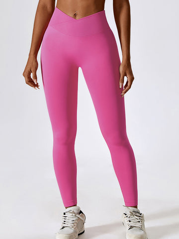 Live in Rib Crossover Po Scrunch Leggings 