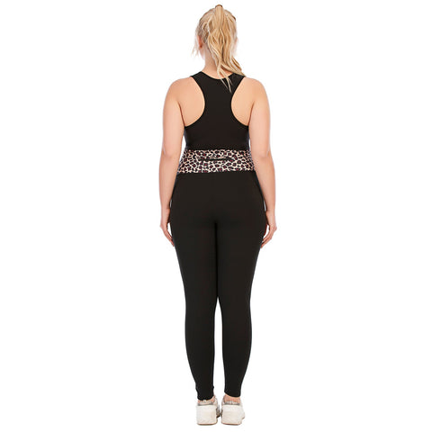 Ropa deportiva de talla grande para hacer ejercicio, sujetador deportivo, pantalones de yoga