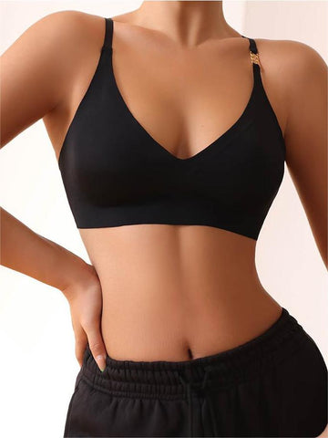 Cross Back Wireless Bra