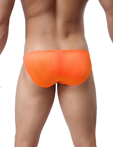 Pack de 4 calzoncillos tipo bikini elásticos de tiro bajo clásicos para hombre de Avidlove Underwear 