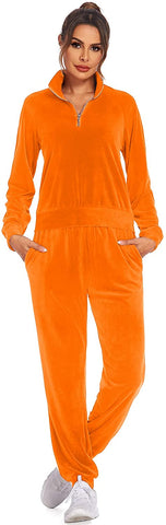 Zip Up Sweatsuit Set