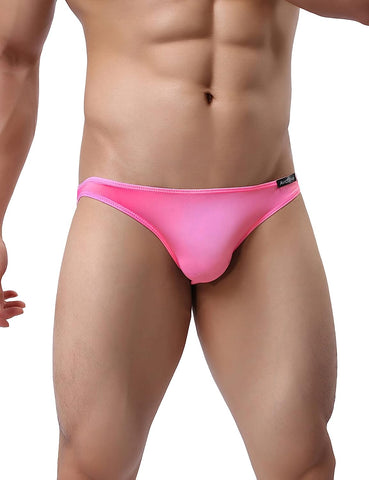 Pack de 4 calzoncillos tipo bikini elásticos de tiro bajo clásicos para hombre de Avidlove Underwear 