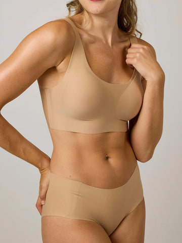 Classic Zero Wireless Bra Treacly Almond