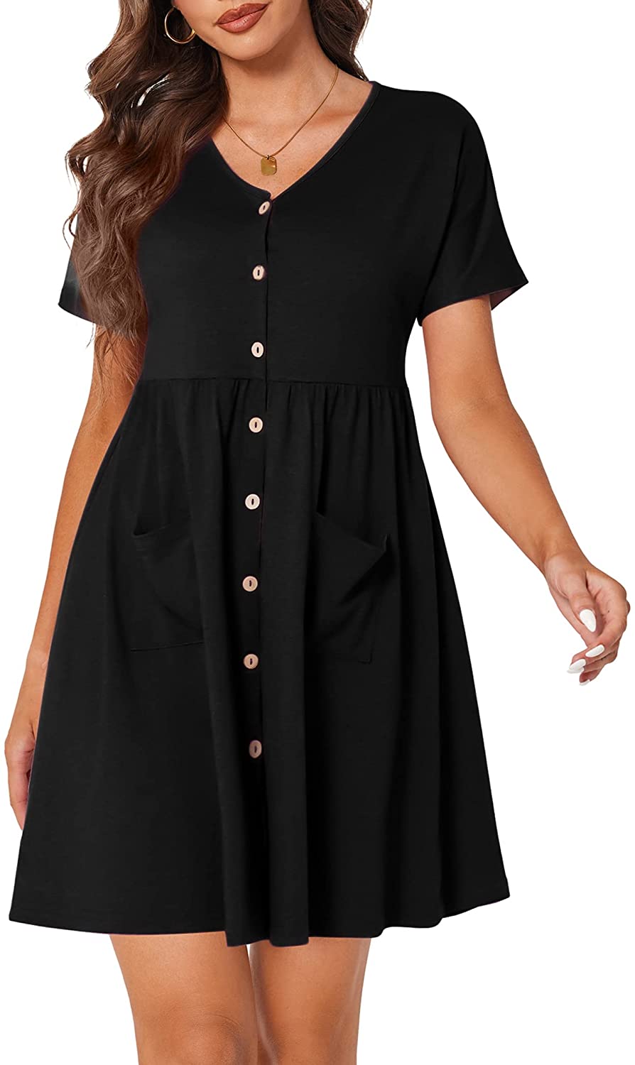 Button-Down-Kleid