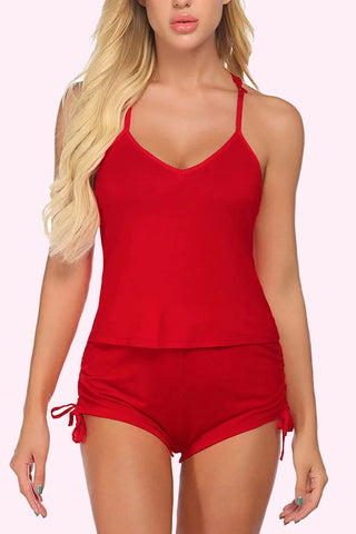 Avidlove Pyjama-Set Nachtwäsche Dessous Nachtwäsche Cami Set mit Shorts 