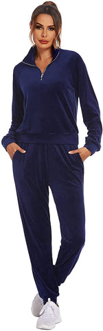 Zip Up Sweatsuit Set