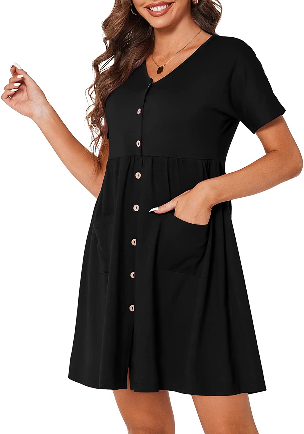 Button-Down-Kleid