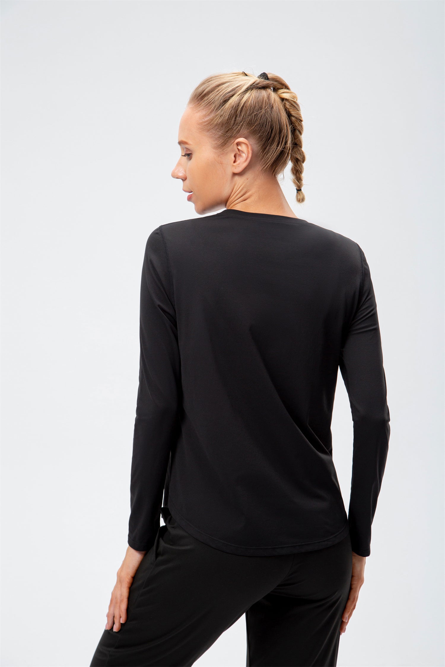 Long Sleeve Loose Sports Tee