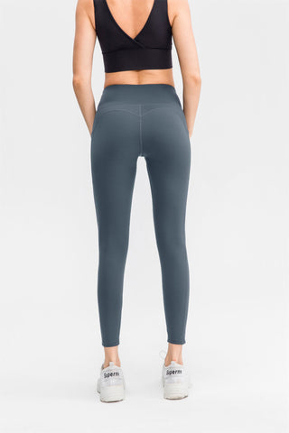 High Waist Pocket Stretch Sport Leggings