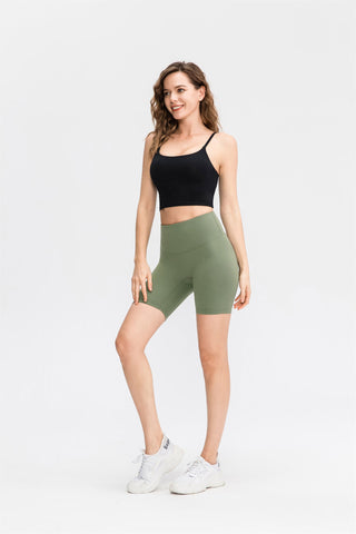 High Waisted Sport Biker Shorts