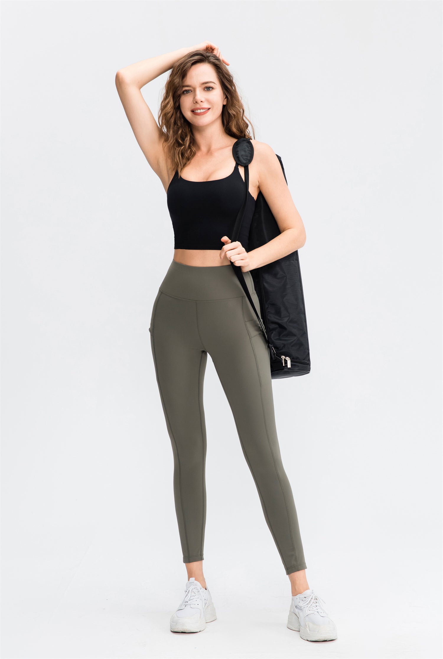 Padded Workout Cropped Tank Top