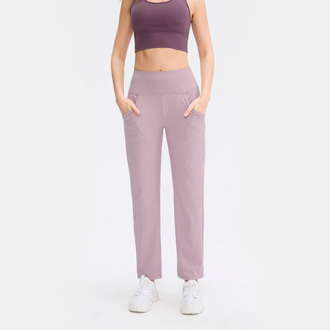 Pantalones de yoga de corte holgado