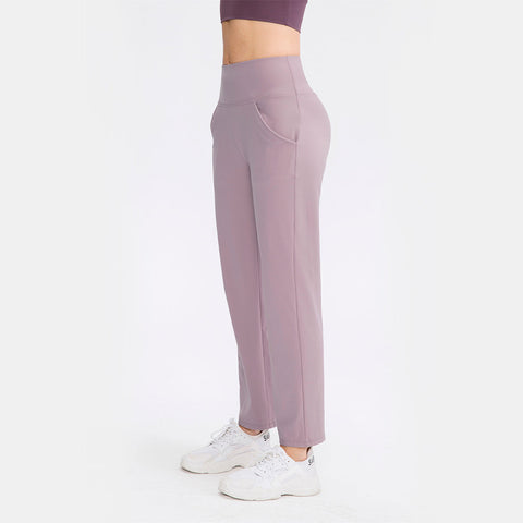 Pantalones de yoga de corte holgado